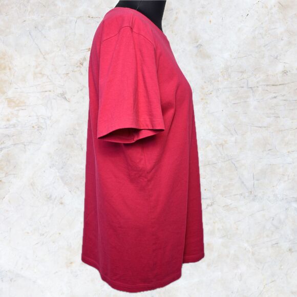 Life Is Good Camp Chair Drink Up Relax Fuchsia Short Sleeve T-Shirt-Women's M - Picture 3 of 7